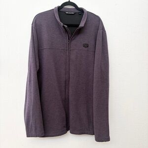 Travis Matthew You Told My Wifi Men's Full Zip Purple Jacket Size 2XL